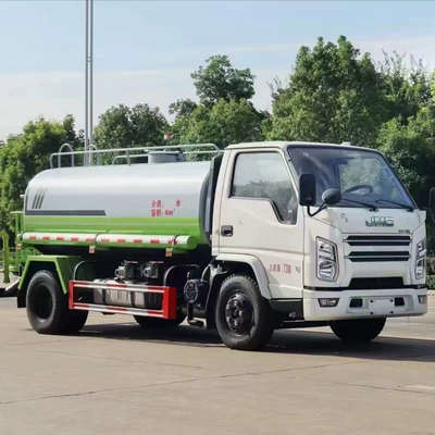 Factory Direct Supply 5-Ton Blue Plate Sprinkler Truck Multifunctional Greenery Spraying Truck 30m Fog Cannon Truck
