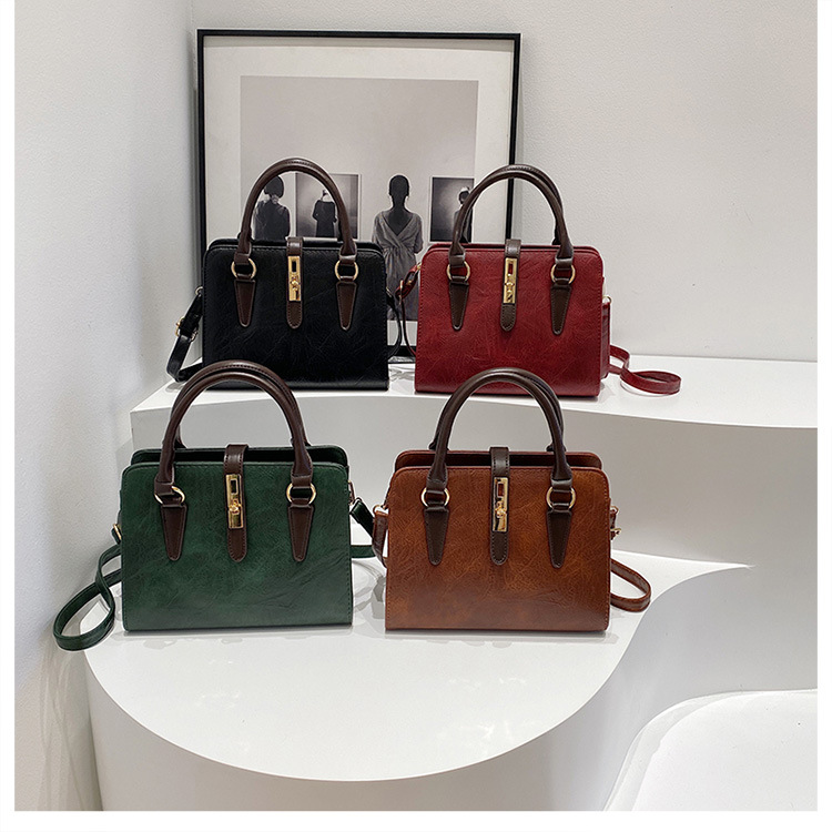 Ladies Crossbody Shoulder Bag Versatile Small Square Handbag_voghion.com