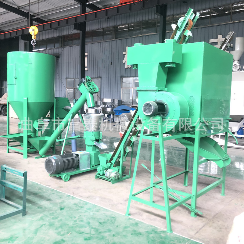 小型家禽鸡鸭鹅饲料颗粒机 动物宠物饲料制粒机 牛羊猪饲料颗粒机