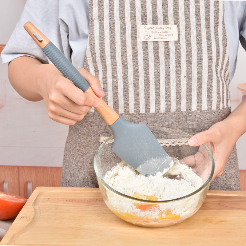 烘焙套裝7件套硅膠刮刀油刷烘焙工具打蛋器蛋糕抹刀攪拌鏟子套裝