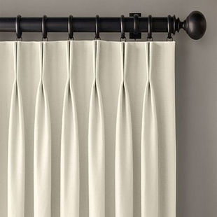 2025 New Light Luxury Velvet Off-White Pure White Cream White Nordic Simple Bedroom Floating Curtains Living Room Wholesale