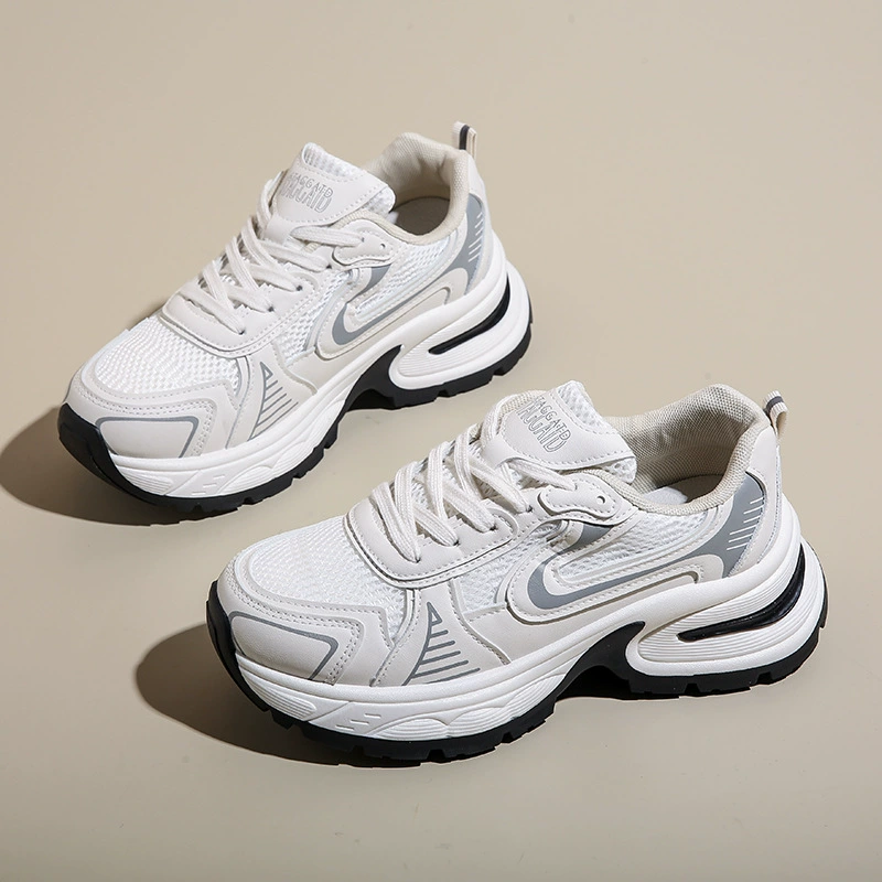 Женские тяжелые туфли dad shoes, толстая платформа, градиент, увеличение роста, размеры 35–40