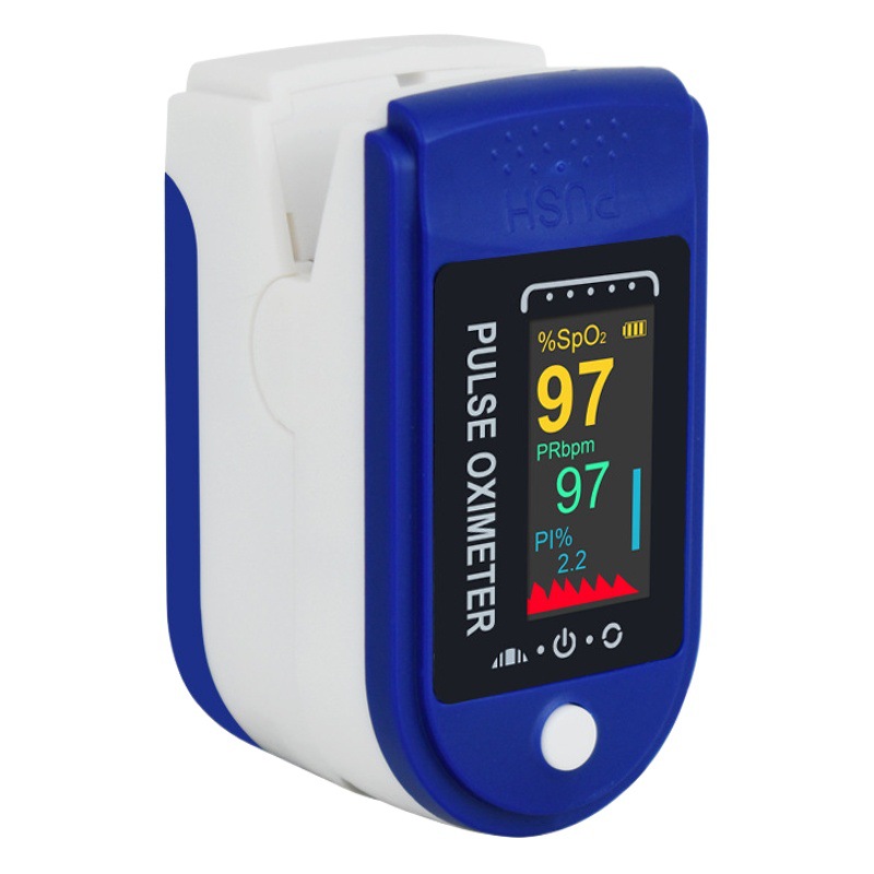 Oxímetro de dedo tipo Clip Monitor de frecuencia cardíaca detector de saturación de oxígeno en sangre médica Comercio exterior transfronterizo