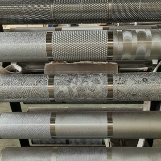 专业生产加工高端品质雾面辊 喷砂辊 网纹辊 压花辊 消光辊