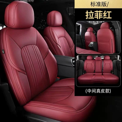 Seat Covers, Modelə uyğun (Original) oturacaq örtükləri - raffi-red-standard-edition-five-seater-nappa-leather-full-coverage-for-front-and-rear-rows