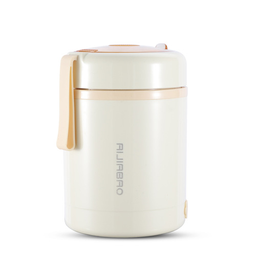 304 stainless steel constant temperature lunch box USB heating large capacity lunch box outdoor office workers portable thermos cooking pot wholesale