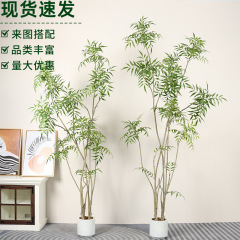 大型ネット有名人向け人工観葉植物トップ10：人工植物、北欧風室内フロアプランター、人工緑化、ショーケース装飾