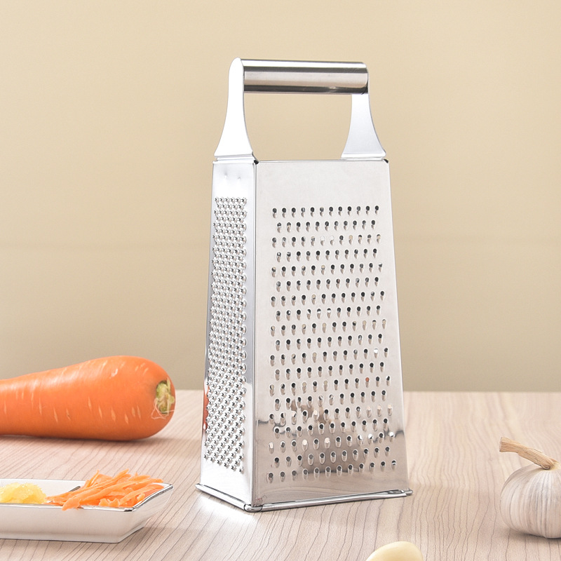Acero inoxidable cuatro lados máquina de rotación de rábano y patata cortada máquina de rotación de melón planador multifuncional cortador de verduras herramientas de cocina image 3