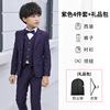 Children's classic suit, jacket, dress for boys, flower boy costume, set, suitable for teen, 3 piece set