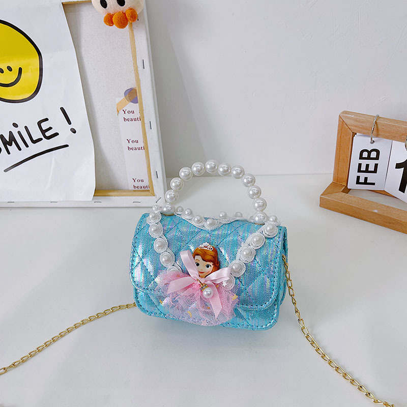 Bolso para niños pequeña niña 2021 bolso de hombro de moda Aisha bolsa de mensajero blanca como la nieve mini bolso de moda monedero