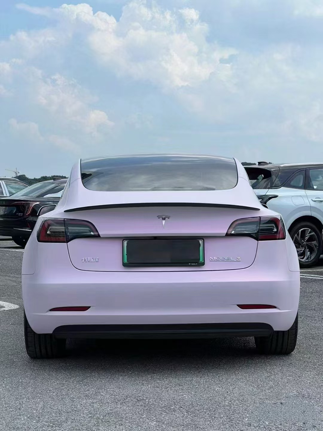 Manufacturer's Ready-Made Car Color Changing Film Pet Huayue Pink Feizi Xiaoxiao Cross-Border Hot Selling Car Body Color Changing Film Can Be Cut