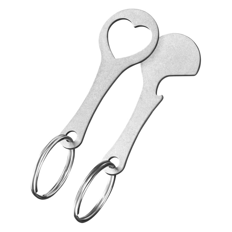 Comercio exterior transfronterizo carrito de compras token engrosado de acero inoxidable llavero supermercado token de comercio exterior token de compras