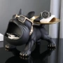 门口乔迁收纳盒斗牛犬摆设品
