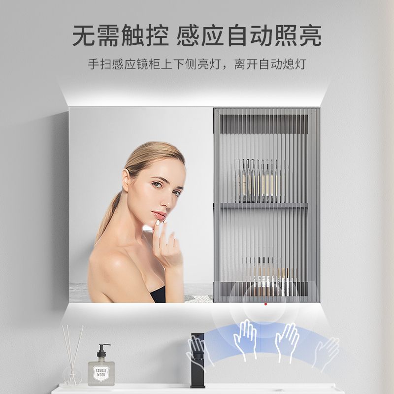 Gris de madera maciza gabinete de baño combinación de cerámica integrado Lavado de Manos baño moderno lavabo