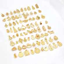 18K����僱�ɫ������PС����DIY�Ʒ�������������D104