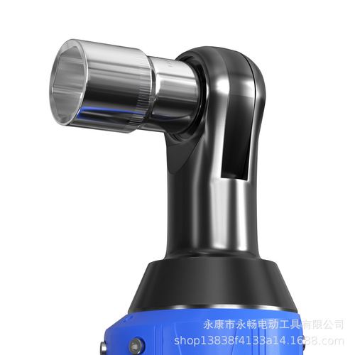 Lithium Battery Ratchet Wrench Cross-Border 12V Charging 90-Degree Angle Mechanical Repair Truss Special Installation Tool