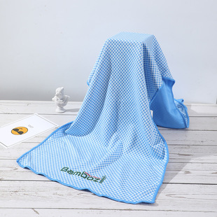 ∉Cross-Border Printed Ice Towel Summer Cooling Quick-Drying Sports Cold Towel Wholesale Fitness Ice Silk Cooling Towel Ice