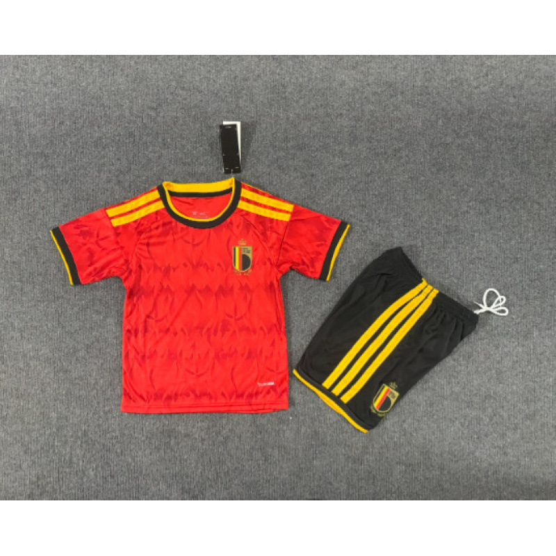 2026 Copa del Mundo de fútbol infantil trajes de mangas cortas pantalones cortos Argentina Alemania Francia niños y niñas secos rápidos image 25