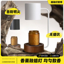 亚马逊跨境北欧简约融蜡灯定时调光香薰灯蜡烛灯送礼融烛灯小夜灯