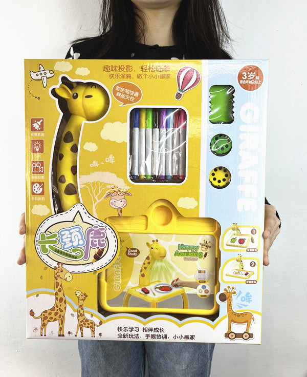 Children's Early Education Projection Paintingtrument Multifunctional Drawing Board Table Boys And Girls Educational Toystitutional Stall Gift