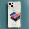 【Naked Shell】 Transparent four -corner -proof soft shell [fine holes]