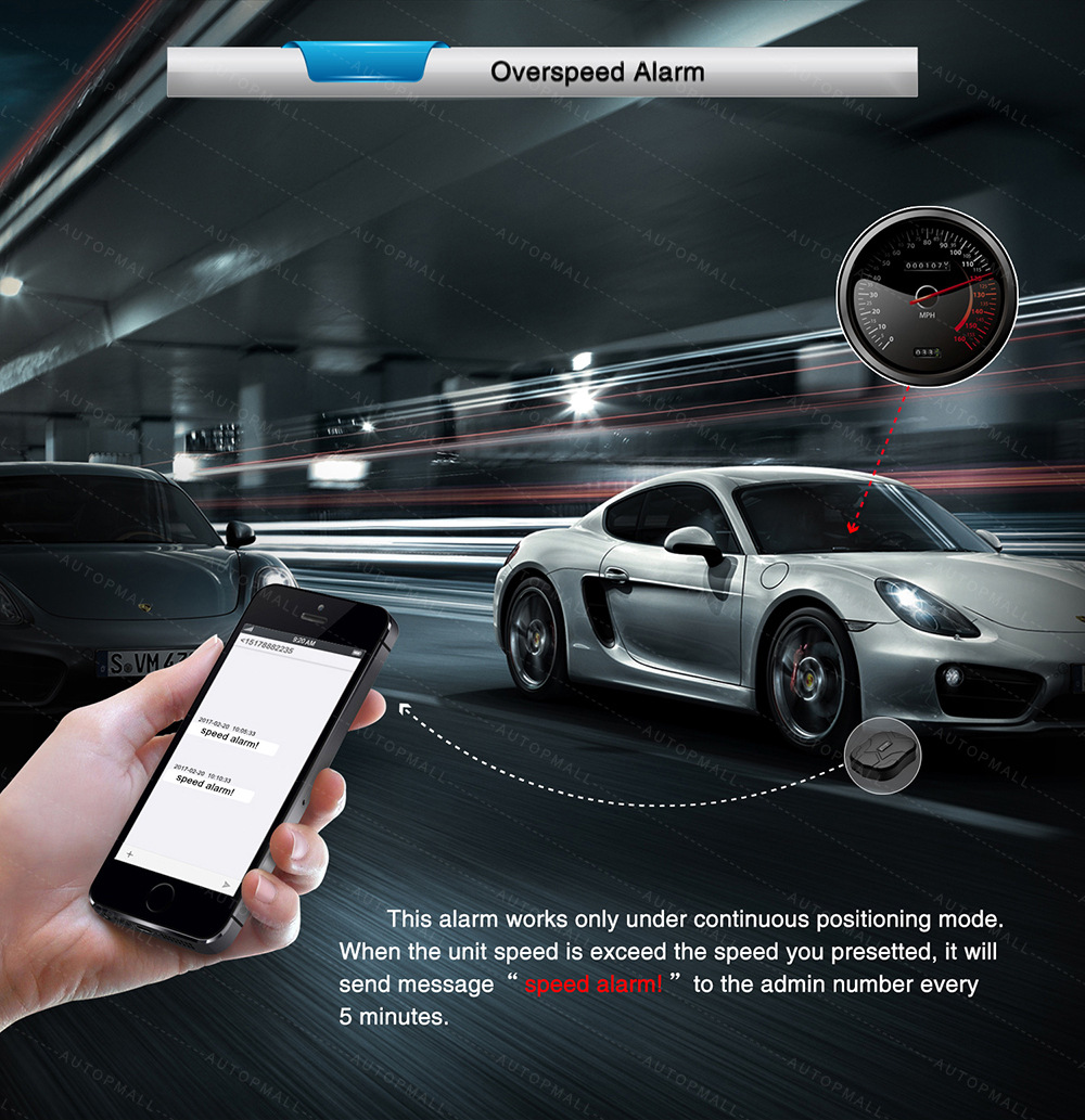 Tkstar905 Strong Magnetic Gps Locator Suitable for Car Motorcycle Battery Car Positioning Tracking