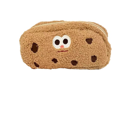 Cute cookie pencil case Japanese simple large-capacity Internet celebrity pencil case ins cartoon junior high school and high school students