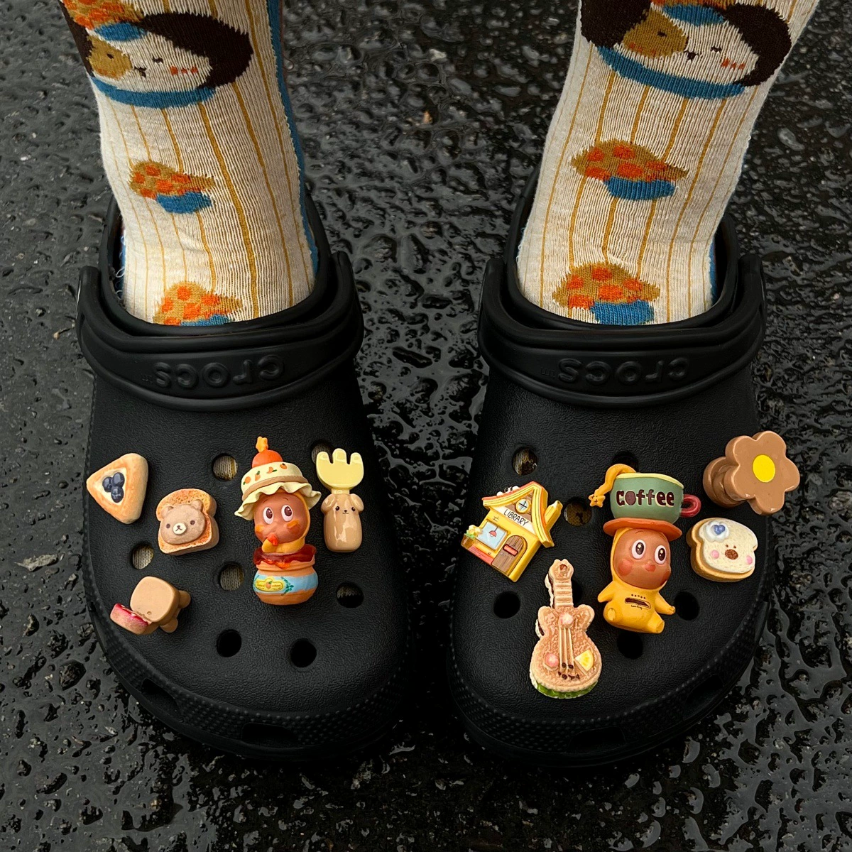 Кроксы, аксессуар, милые обувные пряжки, DIY
