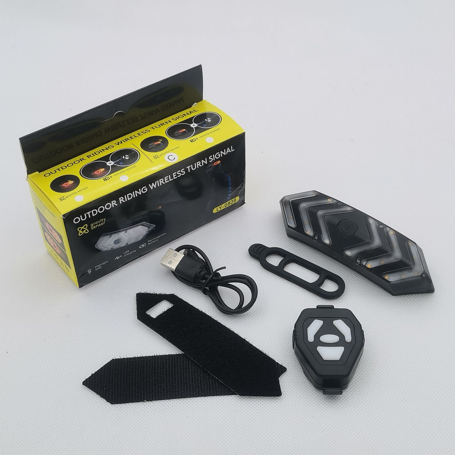 D: Luz de casco de dirección remota