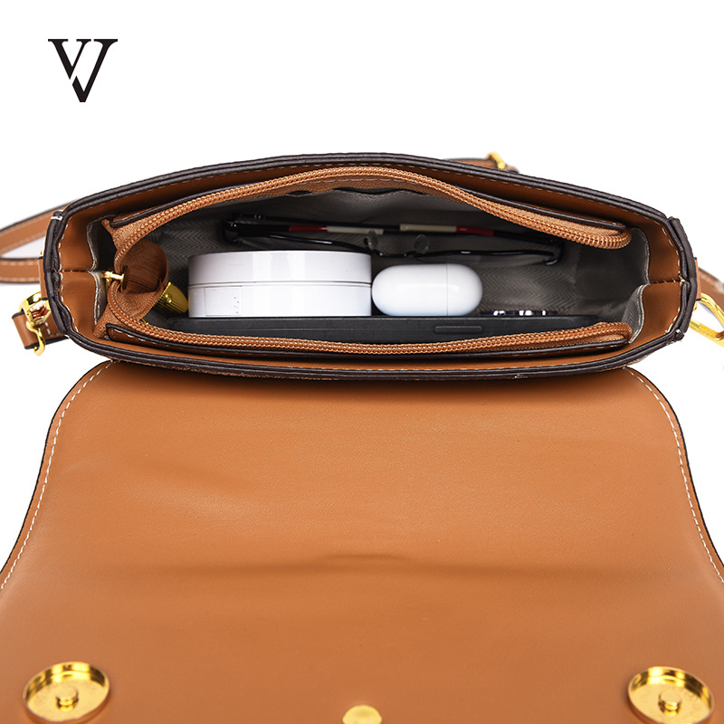New Beauty Color Contrasting High Quality Women's Shoulder Bag, Internet Celebrity Live Streaming Diagonal Cross Small_voghion.com