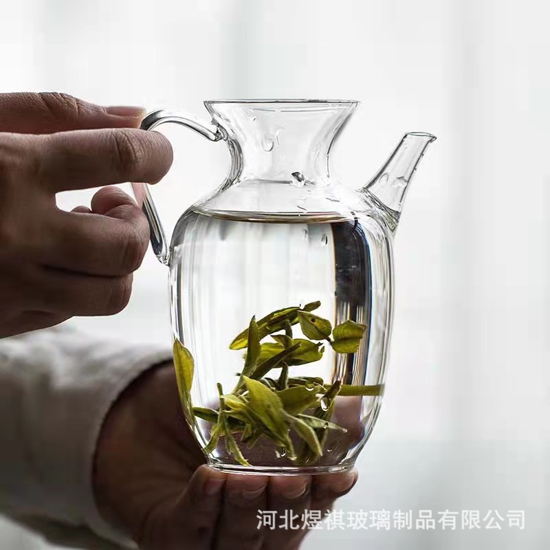 玻璃茶壶耐热高硼硅玻璃茶具批发小宋壶公道过滤茶海绿茶器分茶器