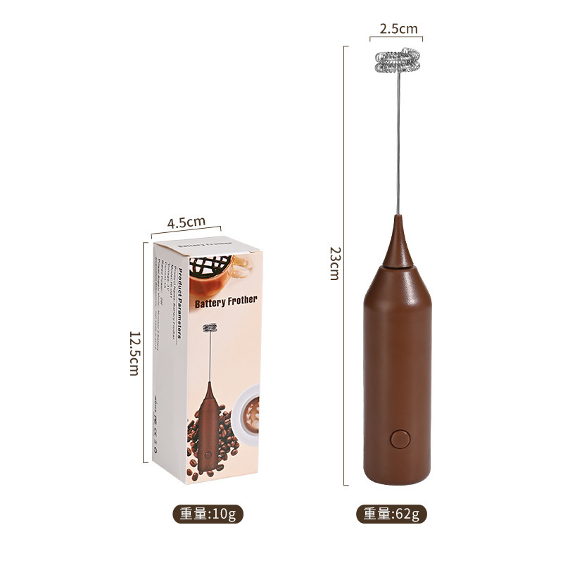 亚马逊不锈钢咖啡奶油电动奶泡器打奶器打蛋器便携搅拌器|undefined