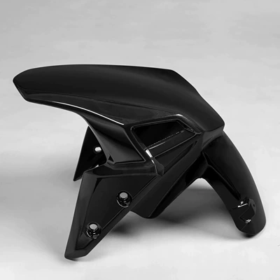 Suitable for Kawasaki Z900 17-24 Modified Motorcycle Front Fender (Motorcycle Fender) - glossy-black