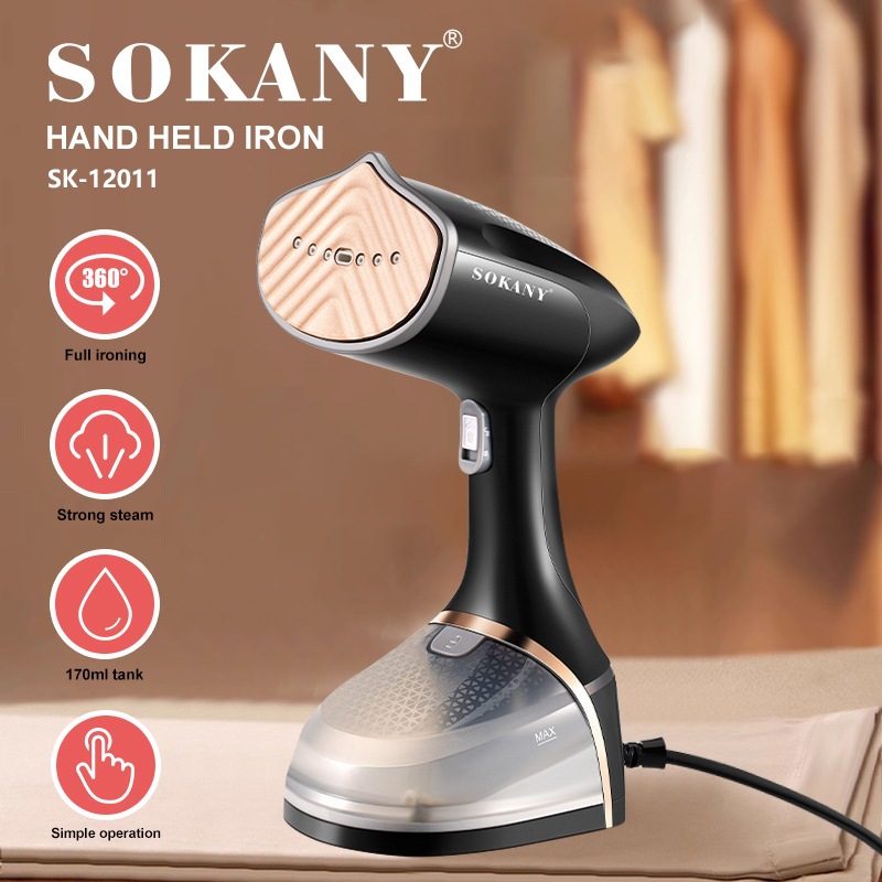 Export SOKANY12011 ironing brush, a portable steam brush for home use, handheld iron