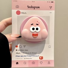 硅胶可爱立体派大星磁吸支架适用MagSafe手机强力吸附桌面可伸缩d