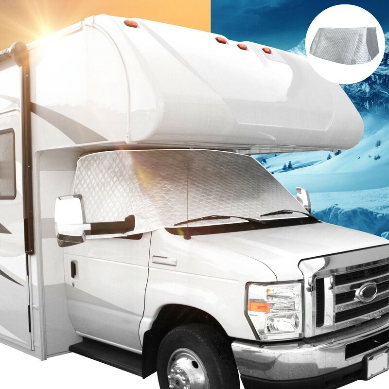 American Rv Sunshade Windshield Anti-Frost Cover Fuxi Temple C-Class Rv E450 Thickeneded Rv Anti-Frost American Rv Sunshade Windshield Anti-Frost Cover Fuxi Temple C-Class Rv E450 Thickeneded Rv Anti-Frost