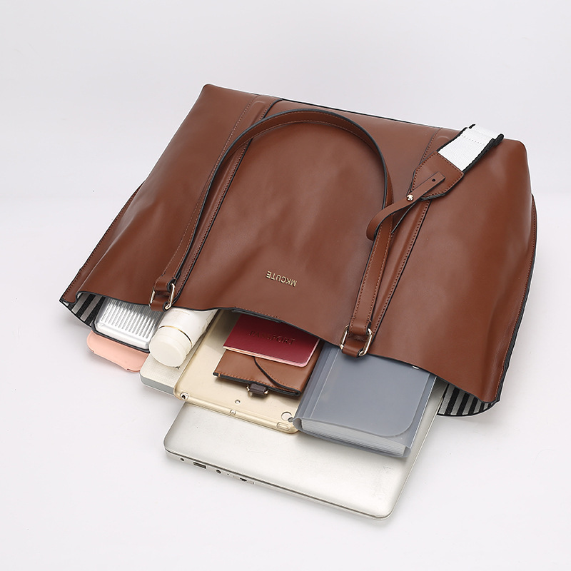 Bolsos tote populares para mujer, ideales para otoño e invierno. Bolsos de gran capacidad con diseños simples y elegantes. Bolsos tote retro.