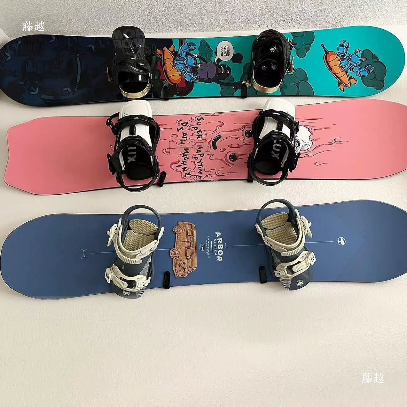 Ski board, storage system, tubing, stand, skateboard