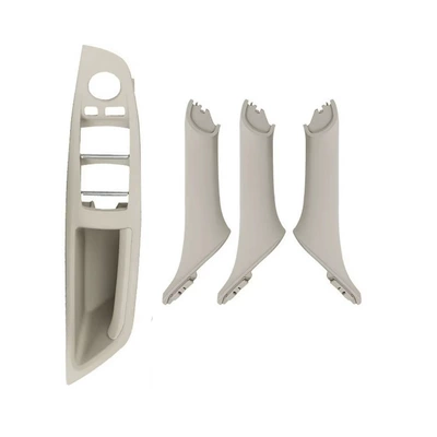 Armrest, handle, handle – is suitable for BMW 5 - off-white-4-piece-set