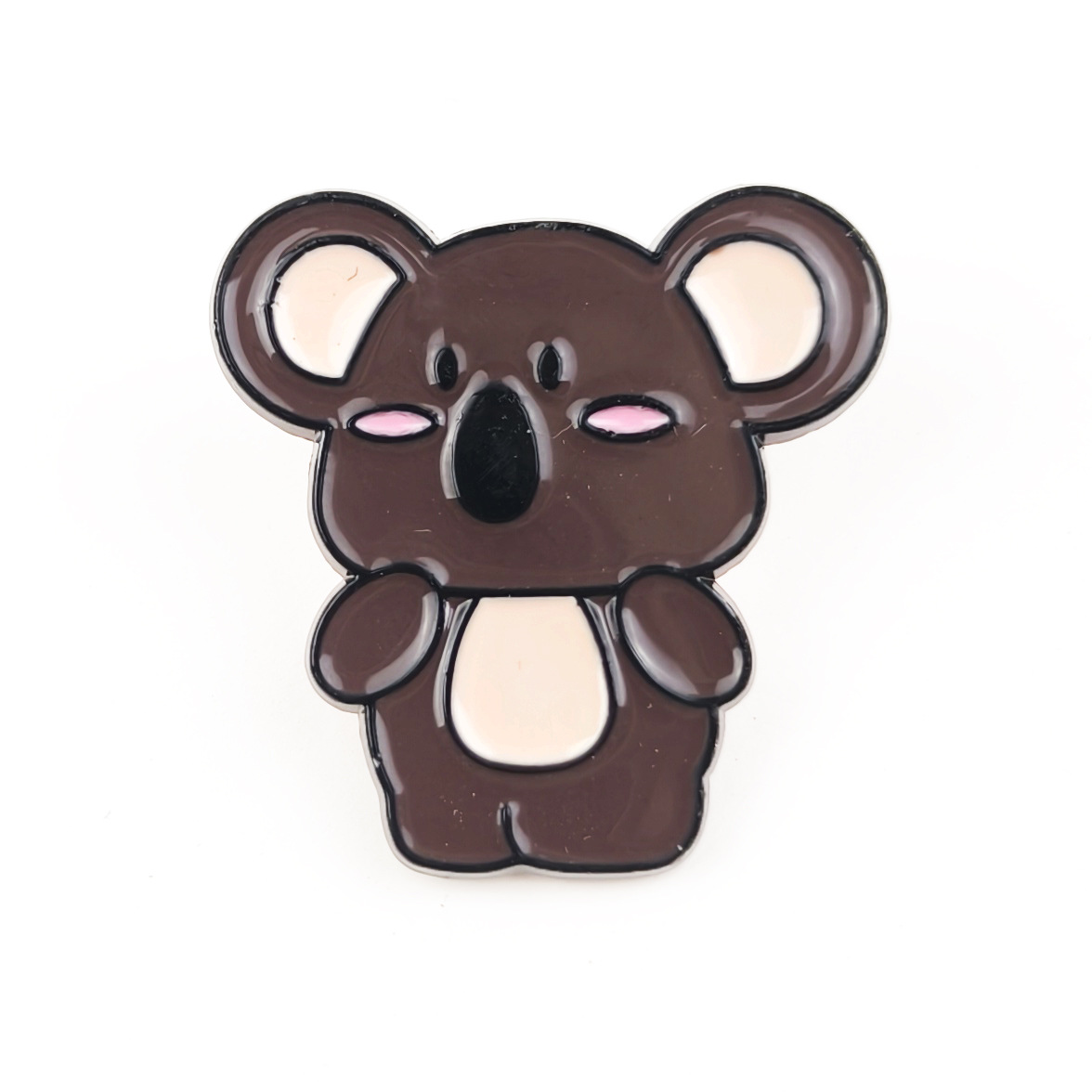 Lindo broche de aleación de koala pequeño transfronterizo ins dibujos animados chaqueta para niños accesorios superior pin insignia spot