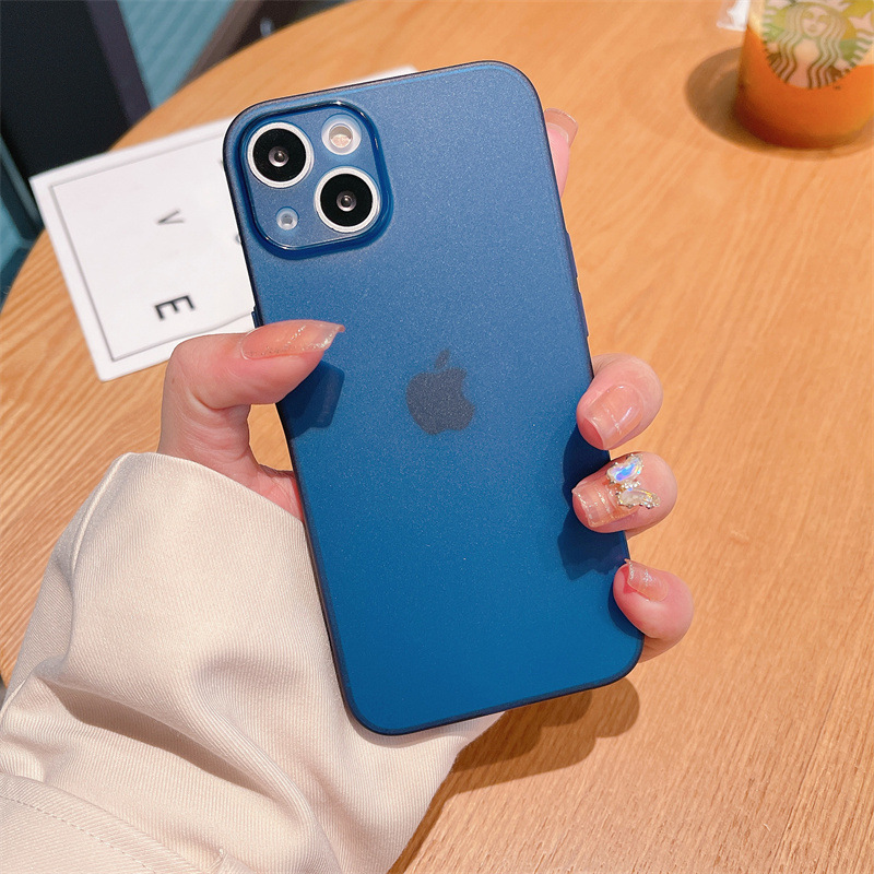 Funda ultrafina mate para iPhone 17 Pro, color dorado, Apple 15, disipación de calor, orificios finos, tacto piel, funda protectora para 14