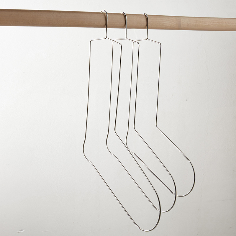Cross-Border 201 Stainless Steel Sock Rack Display Rack Drying Rack Multi-Functional Sock Shop Balcony