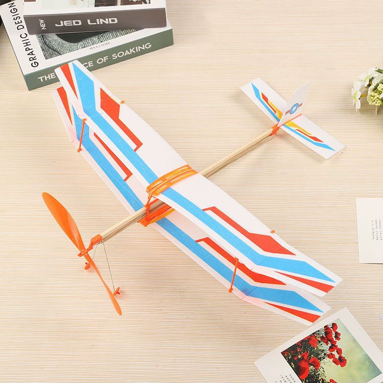 Hair rope, airplane, glider from foam for elementary school students for competitions, new collection, primary and secondary school