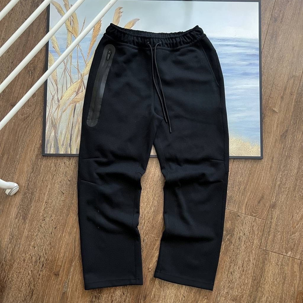 2026 New Duck Collaboration European Street Style Men's Sweatpants, Printed Texture, Unisex Couple Style, Casual Sports Basketball Cotton