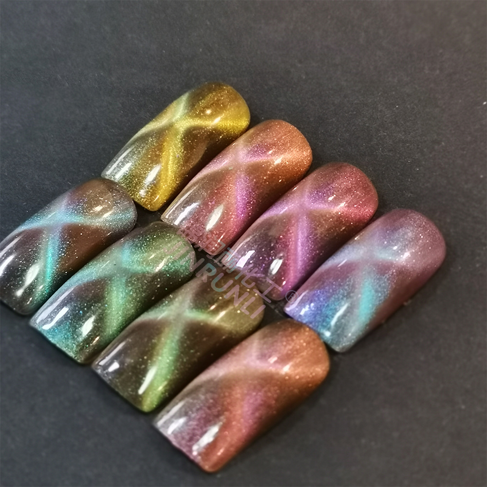 美甲粉手工滴胶颜料指甲油胶猫眼胶磁粉闪粉变色颜料史莱姆
