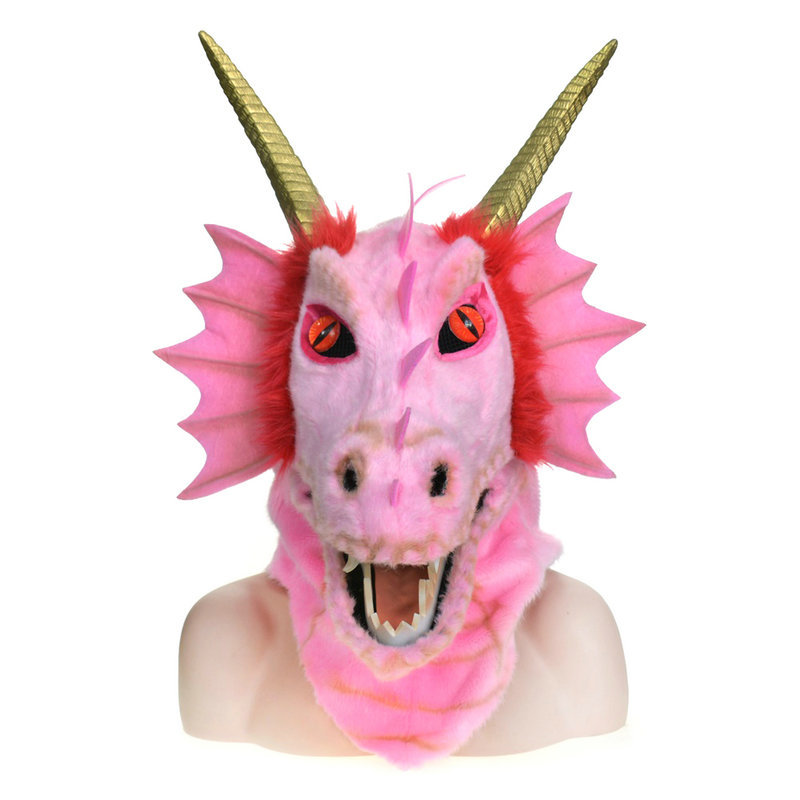 Máscara de cabeza de animal de cara completa Lobo Oso conejo León leopardo fotografía bola rendimiento máscara de película fabricante