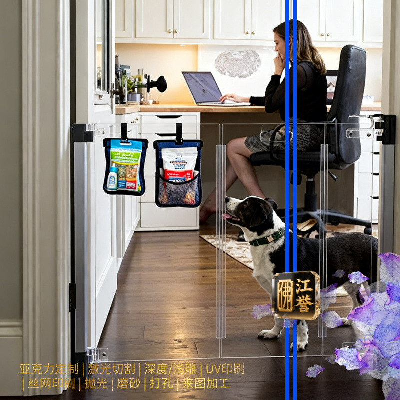 深圳可折叠亚克力宠物围栏Foldable Dog Pen收纳方便室内活动护栏