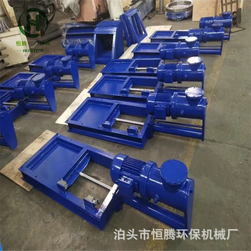 水泥厂300x300手动插板阀400x400气动插板阀螺旋闸阀管道闸板阀