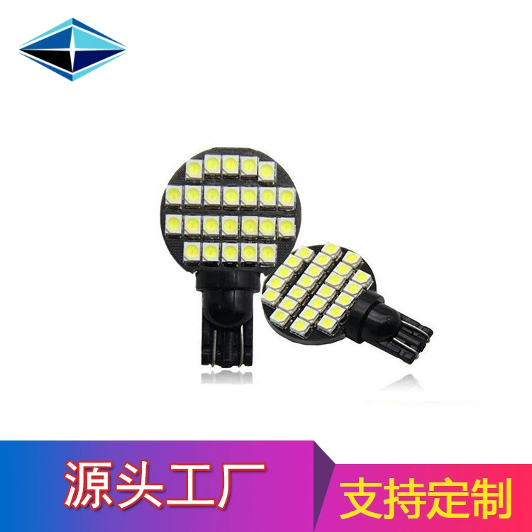 Трансграничные поставки товаров для автомобиля T10 светодиодный индикатор ширины 3528 автомобильный световой щит 24smd модифицированный свет номерного знака высокой яркости