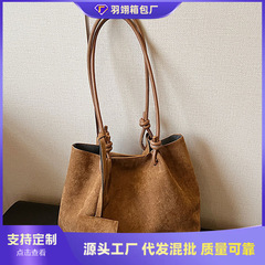 跨境高级感小包包女大容量托特包时尚韩版单肩包洋气斜挎包通勤包